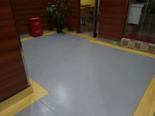 白玉 PVC塑膠地板 順慶地膠 計算機機房木紋運動地膠